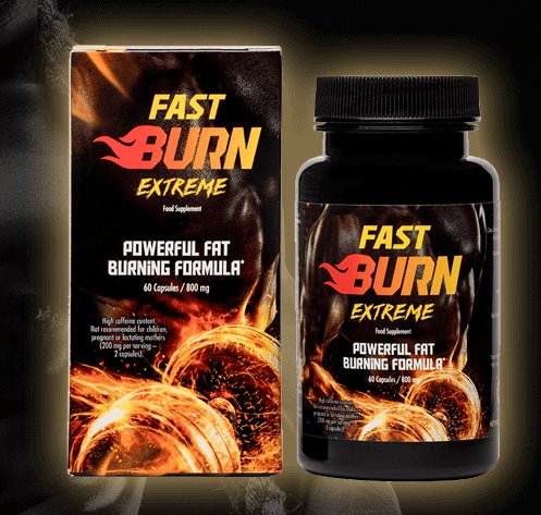 spalanie tłuszczu i odchudzanie z Fast Burn Extreme - efekty oraz opinie i ulotka w tym cena