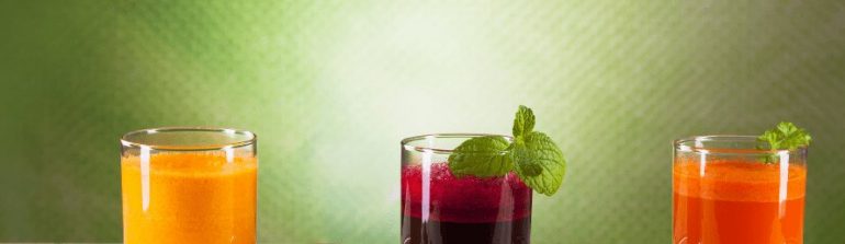 Odchudzająca dieta i owocowe soki